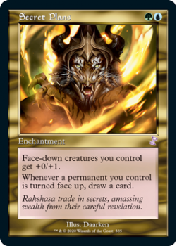 Secret Plans - TIME SPIRAL REMASTERED - Magic the Gathering Single Card