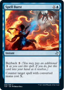 Spell Burst - TIME SPIRAL REMASTERED - 088/289 - Magic the Gathering Single Card
