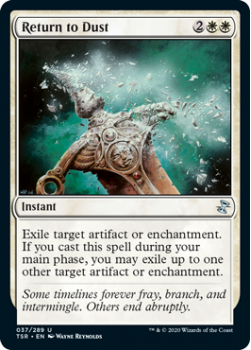 Return to Dust - TIME SPIRAL REMASTERED - 037/289 - Magic the Gathering Single Card