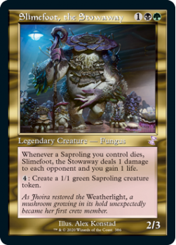 Slimefoot, the Stowaway (FOIL) - TIME SPIRAL REMASTERED - Magic the Gathering Single Card