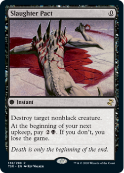 Slaughter Pact - TIME SPIRAL REMASTERED - 138/289 - Magic the Gathering Single Card