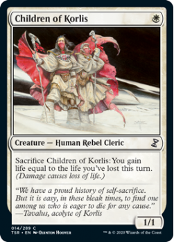 Children of Korlis - TIME SPIRAL REMASTERED - 014/289 - Magic the Gathering Single Card