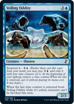 Veiling Oddity (FOIL) - TIME SPIRAL REMASTERED - 095/289 - Magic the Gathering Single Card