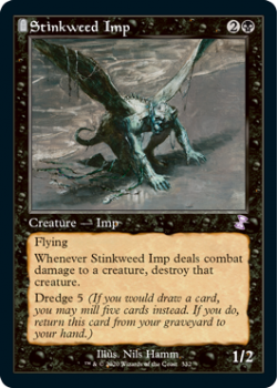 Stinkweed Imp (FOIL) - TIME SPIRAL REMASTERED - Magic the Gathering Single Card