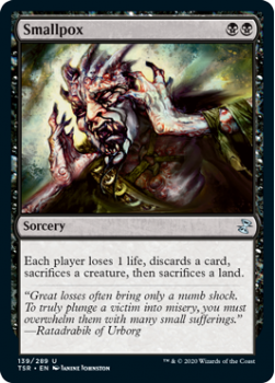 Smallpox - TIME SPIRAL REMASTERED - 139/289 - Magic the Gathering Single Card
