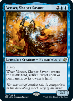 Venser, Shaper Savant (FOIL) - TIME SPIRAL REMASTERED - 096/289 - Magic the Gathering Single Card