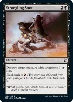 Strangling Soot - TIME SPIRAL REMASTERED - 140/289 - Magic the Gathering Single Card