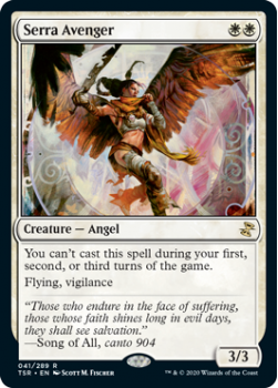 Serra Avenger - TIME SPIRAL REMASTERED - 041/289 - Magic the Gathering Single Card