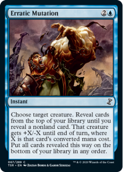 Erratic Mutation - TIME SPIRAL REMASTERED - 067/289 - Magic the Gathering Single Card