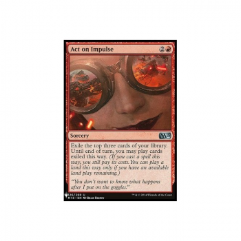 Act on Impulse : MYSTERY BOOSTER 881 - Magic the Gathering Single Card