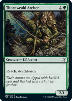 Thornweald Archer - TIME SPIRAL REMASTERED - 240/289 - Magic the Gathering Single Card