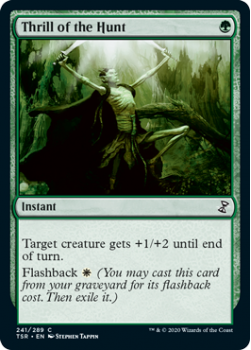 Thrill of the Hunt - TIME SPIRAL REMASTERED - 241/289 - Magic the Gathering Single Card