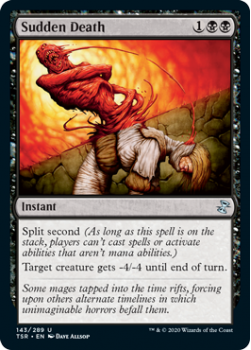 Sudden Death - TIME SPIRAL REMASTERED - 143/289 - Magic the Gathering Single Card