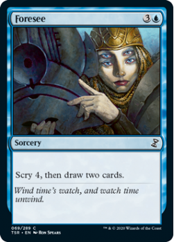 Foresee - TIME SPIRAL REMASTERED - 069/289 - Magic the Gathering Single Card