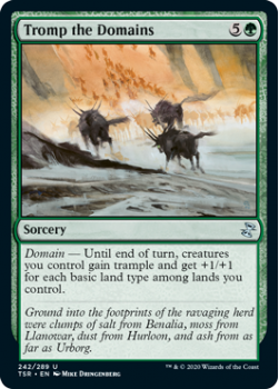 Tromp the Domains - TIME SPIRAL REMASTERED - 242/289 - Magic the Gathering Single Card