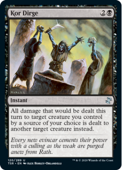 Kor Dirge - TIME SPIRAL REMASTERED - 120/289 - Magic the Gathering Single Card