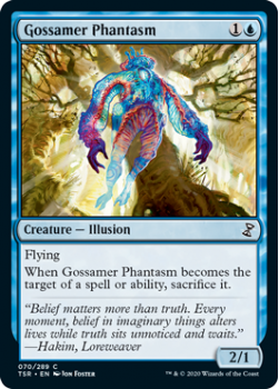 Gossamer Phantasm - TIME SPIRAL REMASTERED - 070/289 - Magic the Gathering Single Card