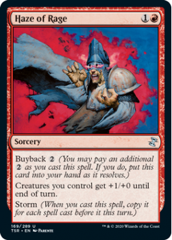 Haze of Rage - TIME SPIRAL REMASTERED - 169/289 - Magic the Gathering Single Card