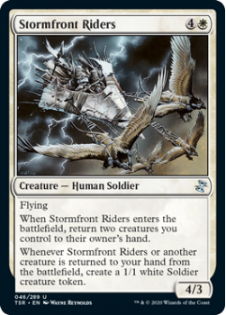 Stormfront Riders - TIME SPIRAL REMASTERED - 046/289 - Magic the Gathering Single Card