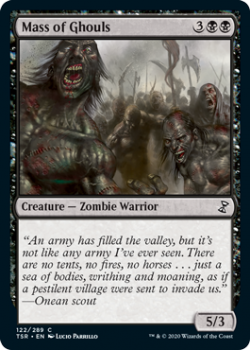 Mass of Ghouls - TIME SPIRAL REMASTERED - 122/289 - Magic the Gathering Single Card