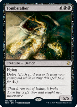 Tombstalker (FOIL) - TIME SPIRAL REMASTERED - 146/289 - Magic the Gathering Single Card