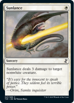Sunlance - TIME SPIRAL REMASTERED - 047/289 - Magic the Gathering Single Card