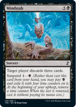Mindstab (FOIL) - TIME SPIRAL REMASTERED - 123/289 - Magic the Gathering Single Card