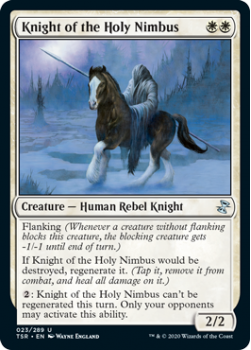 Knight of the Holy Nimbus - TIME SPIRAL REMASTERED - 023/289 - Magic the Gathering Single Card
