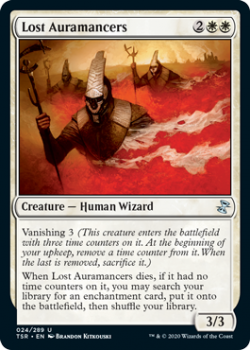 Lost Auramancers - TIME SPIRAL REMASTERED - 024/289 - Magic the Gathering Single Card