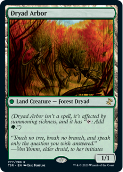 Dryad Arbor (FOIL) - TIME SPIRAL REMASTERED - 277/289 - Magic the Gathering Single Card