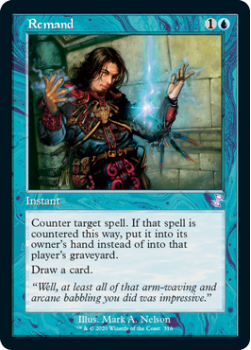 Remand - TIME SPIRAL REMASTERED - Magic the Gathering Single Card