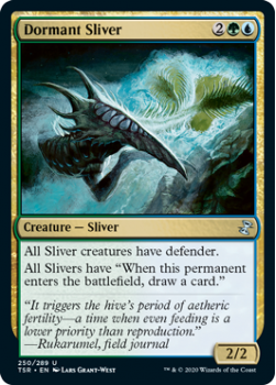 Dormant Sliver - TIME SPIRAL REMASTERED - 250/289 - Magic the Gathering Single Card