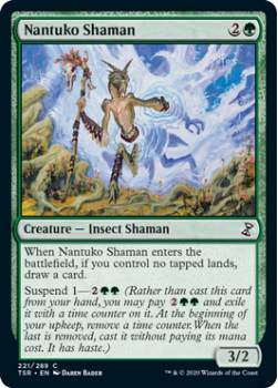 Nantuko Shaman - TIME SPIRAL REMASTERED - 221/289 - Magic the Gathering Single Card
