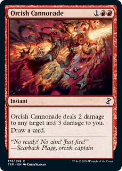 Orcish Cannonade - TIME SPIRAL REMASTERED - 178/289 - Magic the Gathering Single Card