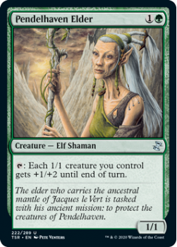 Pendelhaven Elder - TIME SPIRAL REMASTERED - 222/289 - Magic the Gathering Single Card