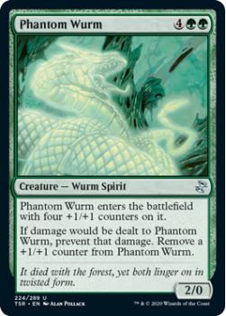 Phantom Wurm - TIME SPIRAL REMASTERED - 224/289 - Magic the Gathering Single Card