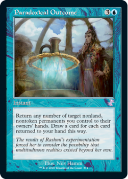 Paradoxical Outcome (FOIL) - TIME SPIRAL REMASTERED - Magic the Gathering Single Card