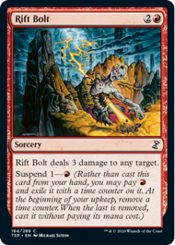 Rift Bolt - TIME SPIRAL REMASTERED - 184/289 - Magic the Gathering Single Card