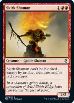Skirk Shaman - TIME SPIRAL REMASTERED - 191/289 - Magic the Gathering Single Card
