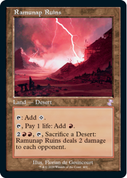 Ramunap Ruins (FOIL) - TIME SPIRAL REMASTERED - Magic the Gathering Single Card