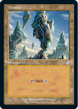 Wastes (FOIL) - TIME SPIRAL REMASTERED - Magic the Gathering Single Card