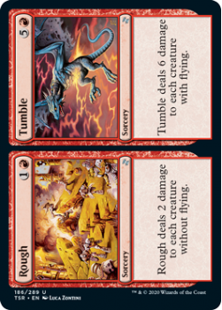 Rough // Tumble - TIME SPIRAL REMASTERED - 186/289 - Magic the Gathering Single Card