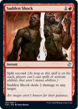 Sudden Shock - TIME SPIRAL REMASTERED - 194/289 - Magic the Gathering Single Card