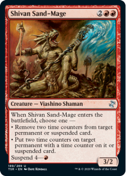 Shivan Sand-Mage - TIME SPIRAL REMASTERED - 189/289 - Magic the Gathering Single Card