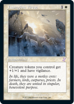 Intangible Virtue (FOIL) - TIME SPIRAL REMASTERED - Magic the Gathering Single Card