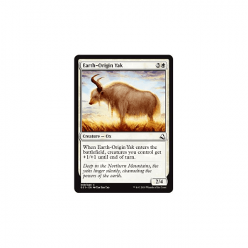Earth-Origin Yak : GLOBAL SERIES: JIANG YANGGU AND MU YANLING 09/40 - Magic the Gathering Single Card