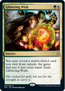 Glittering Wish (FOIL) - TIME SPIRAL REMASTERED - 253/289 - Magic the Gathering Single Card