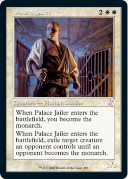 Palace Jailer (FOIL) - TIME SPIRAL REMASTERED - Magic the Gathering Single Card