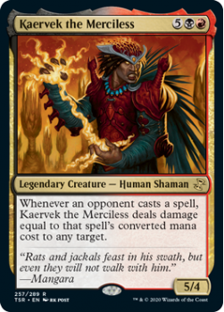 Kaervek the Merciless - TIME SPIRAL REMASTERED - 257/289 - Magic the Gathering Single Card