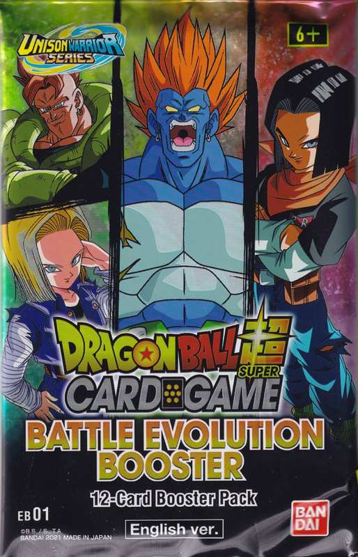 Dragon Ball Super Card Game - Battle Evolution Booster Pack EB-01 Dragon Ball Super Card Game - Battle Evolution Booster Pack EB-01